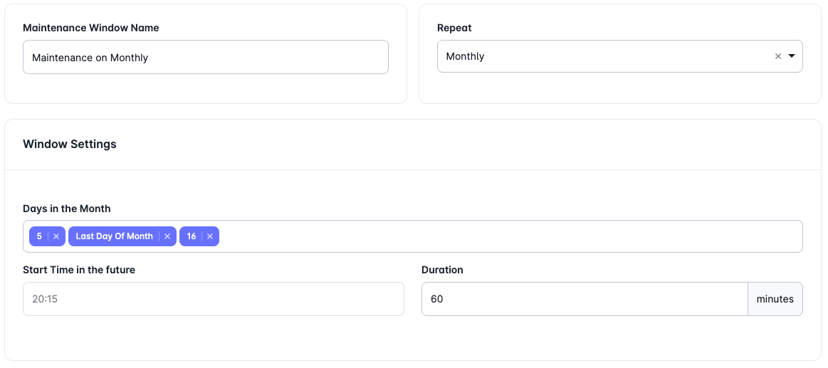 polling count uptime